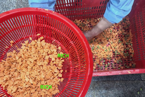 Blanching、Heat Treatment Check