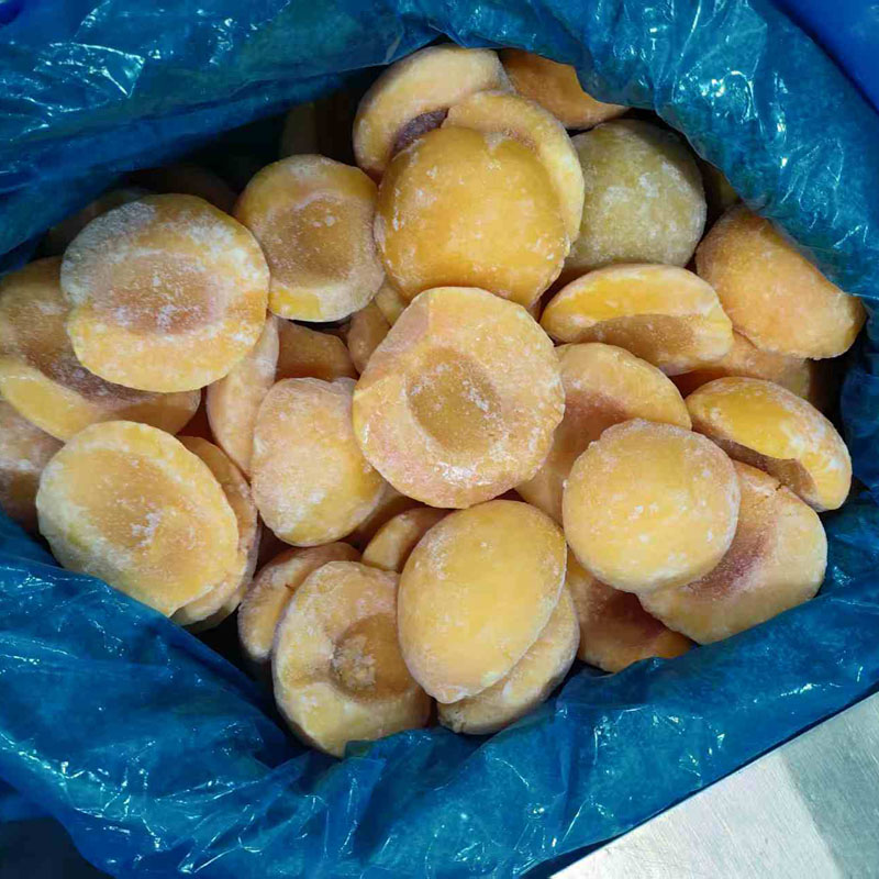 frozen yellow peaches