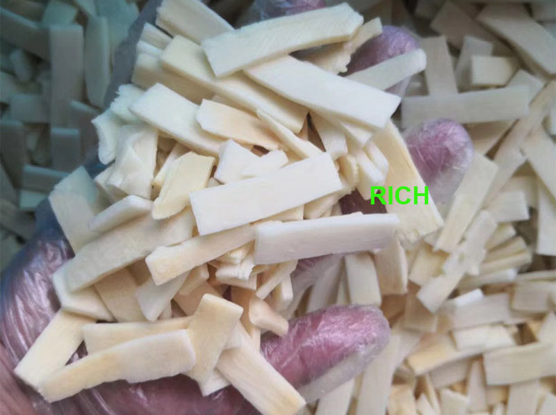 IQF Frozen Bamboo Shoot Strip Sliced