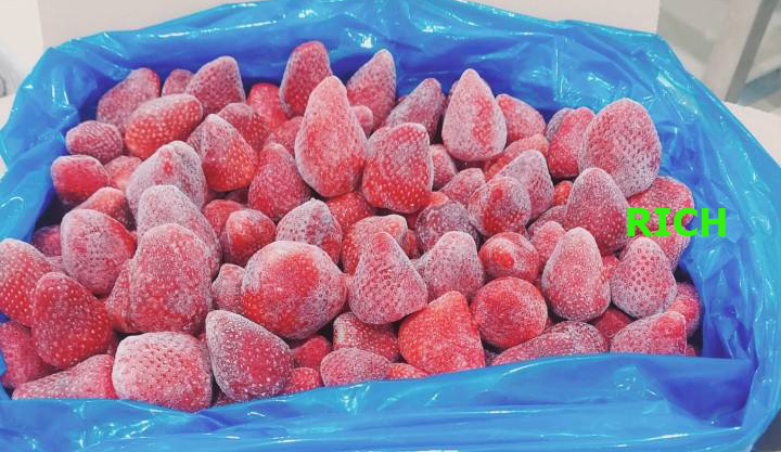 frozen strawberry