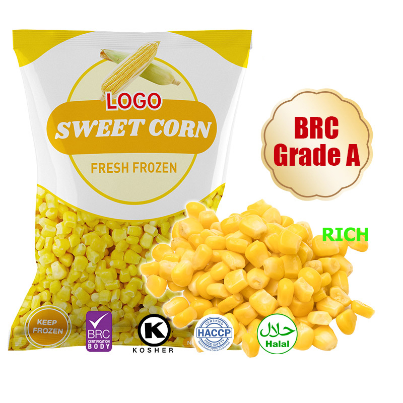 Frozen sweet corn kernels