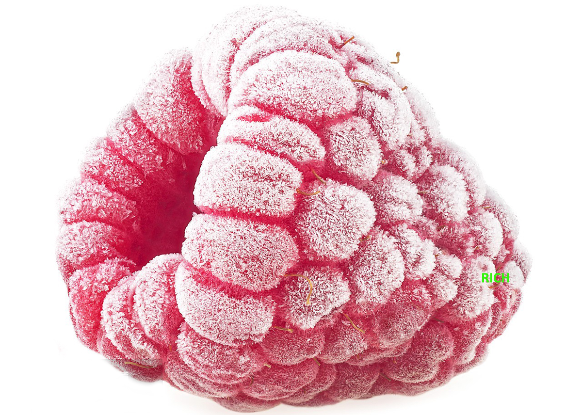 Frozen Raspberry