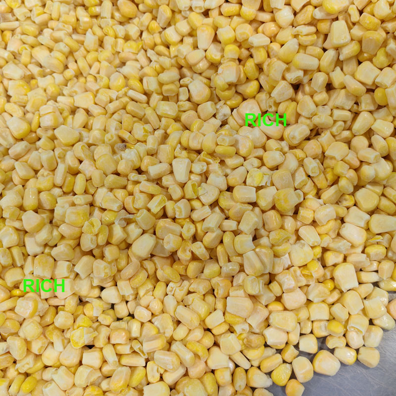 Frozen sweet corn