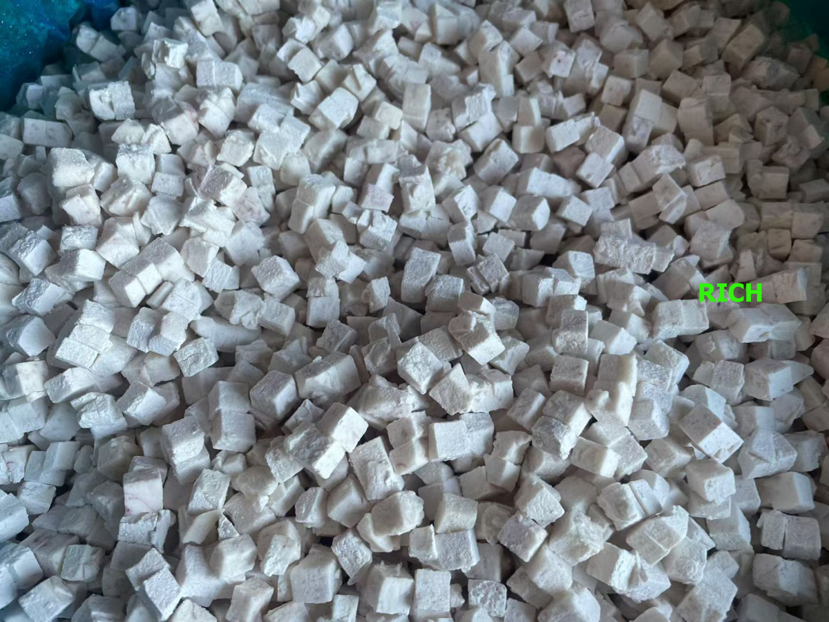 frozen taro cubed