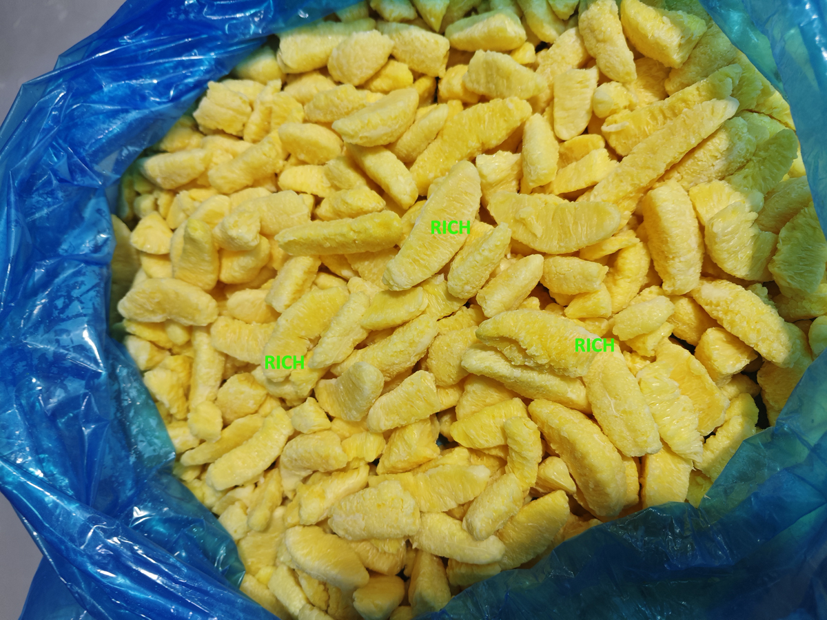 Frozen Orange Segments