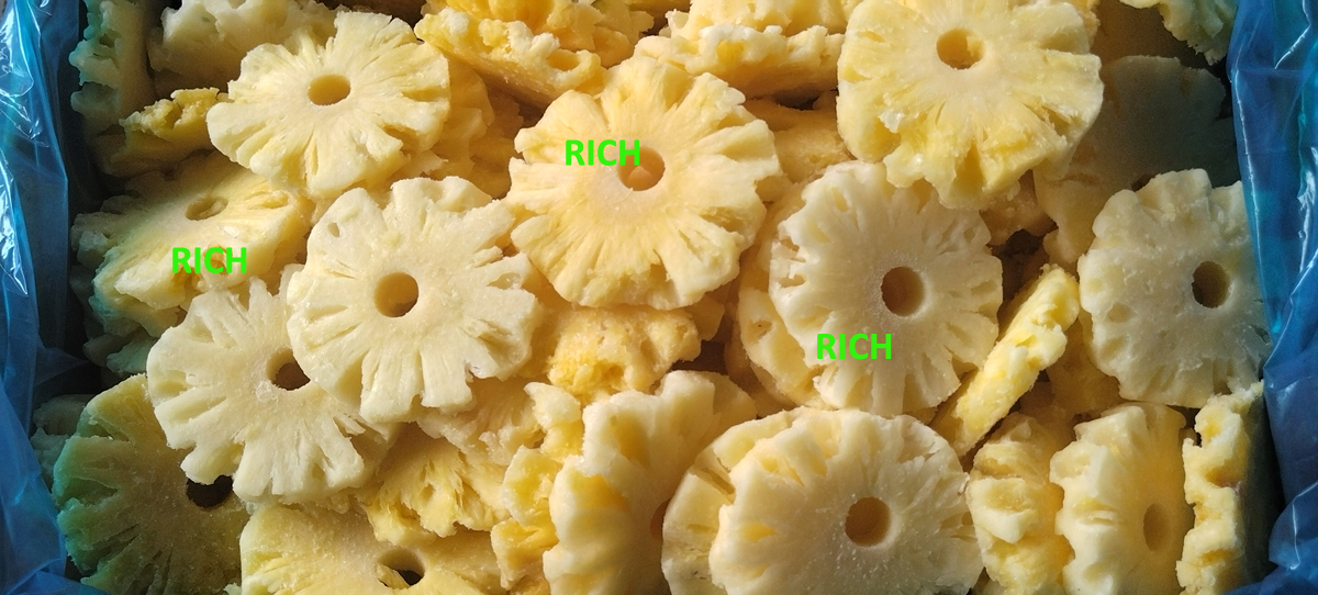 Premium Quick Frozen Pineapple