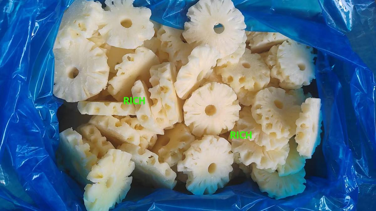 Frozen Pineapple Slices