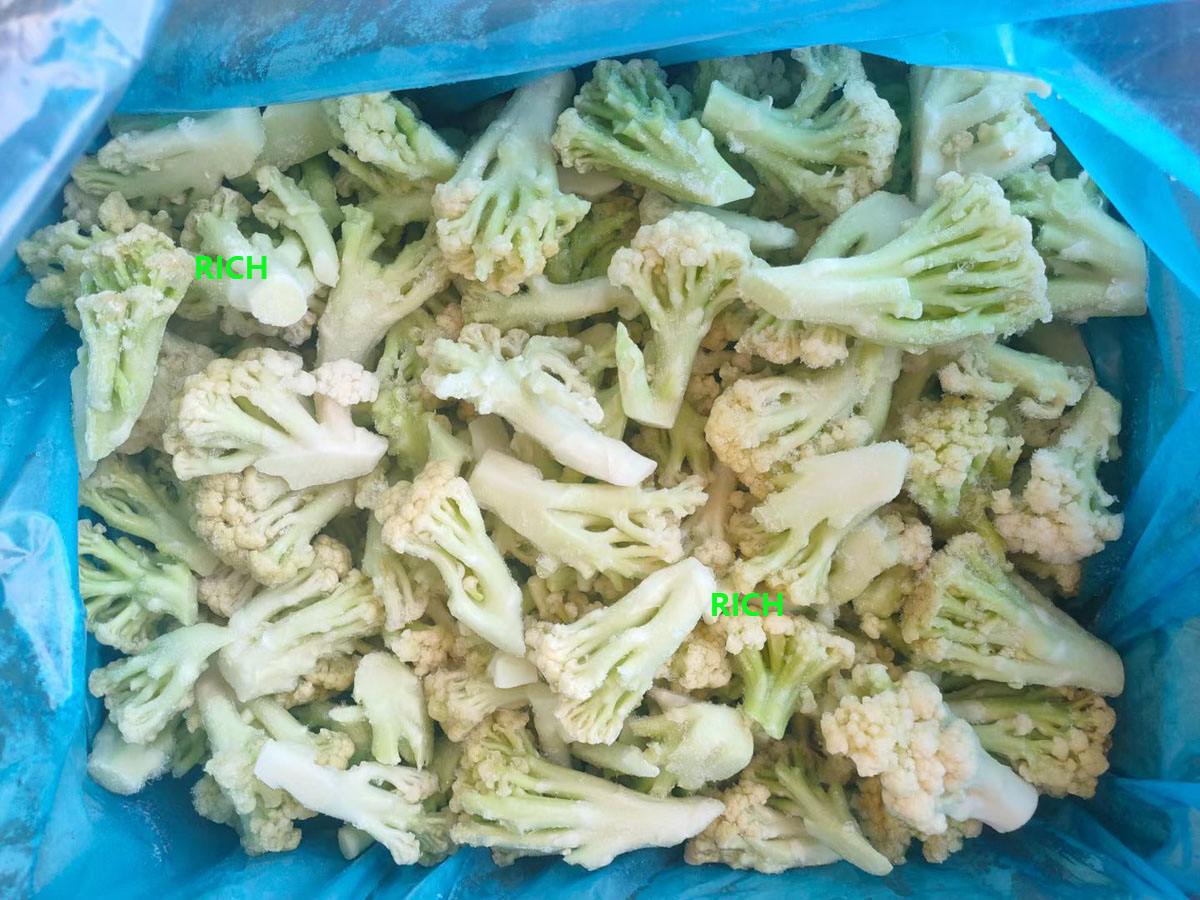 IQF Cut Cauliflower Florets